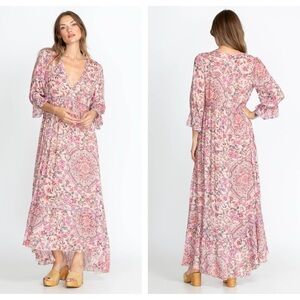 Johnny Was Jade Daphne maxi dress size small